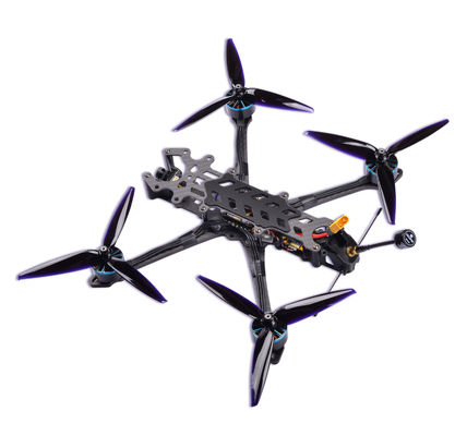 5.8GHz Quad Blade Drone 7 Inch Drone With Camera 480p 1200TVL FPV Drone