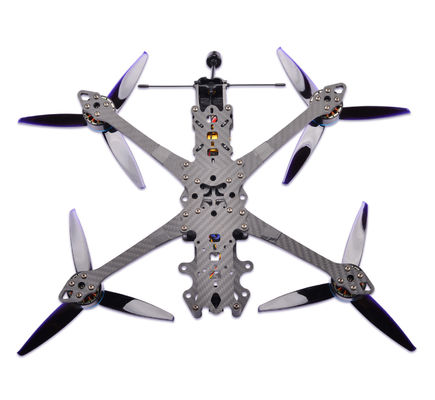 5.8GHz Quad Blade Drone 7 Inch Drone With Camera 480p 1200TVL FPV Drone