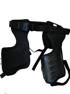 Fully Defense Anti Riot Armor Black Rigid Flame Retardant Anti Riot Suits