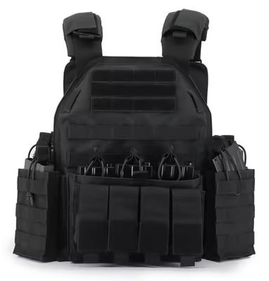 Black Tactical Vest Chaleco Tactico HOT Gilet Tactique Plate Carrier