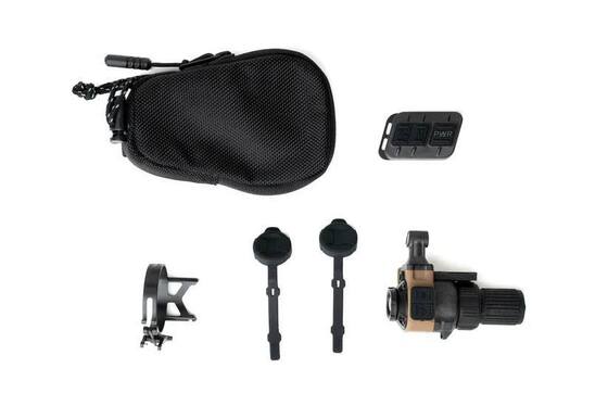 Jerry-CPro ELF-C PRO 640x512 Clip-on Day/Night Hunting External Fusion Thermal Imaging Night Vision Device with 275m Detection Range and Waterproof Design