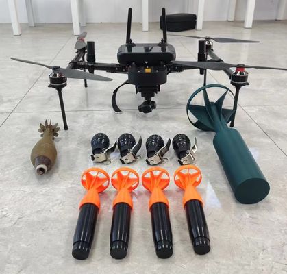 Anti Jamming Bomb Delivery Drone Mark4 Freestyle RC Drone Carbon Fiber 7" FPV